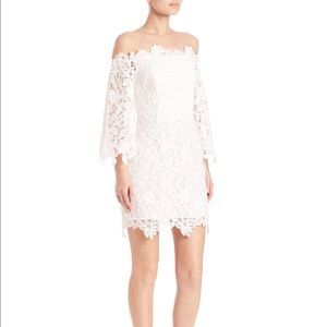 White lace free people dress